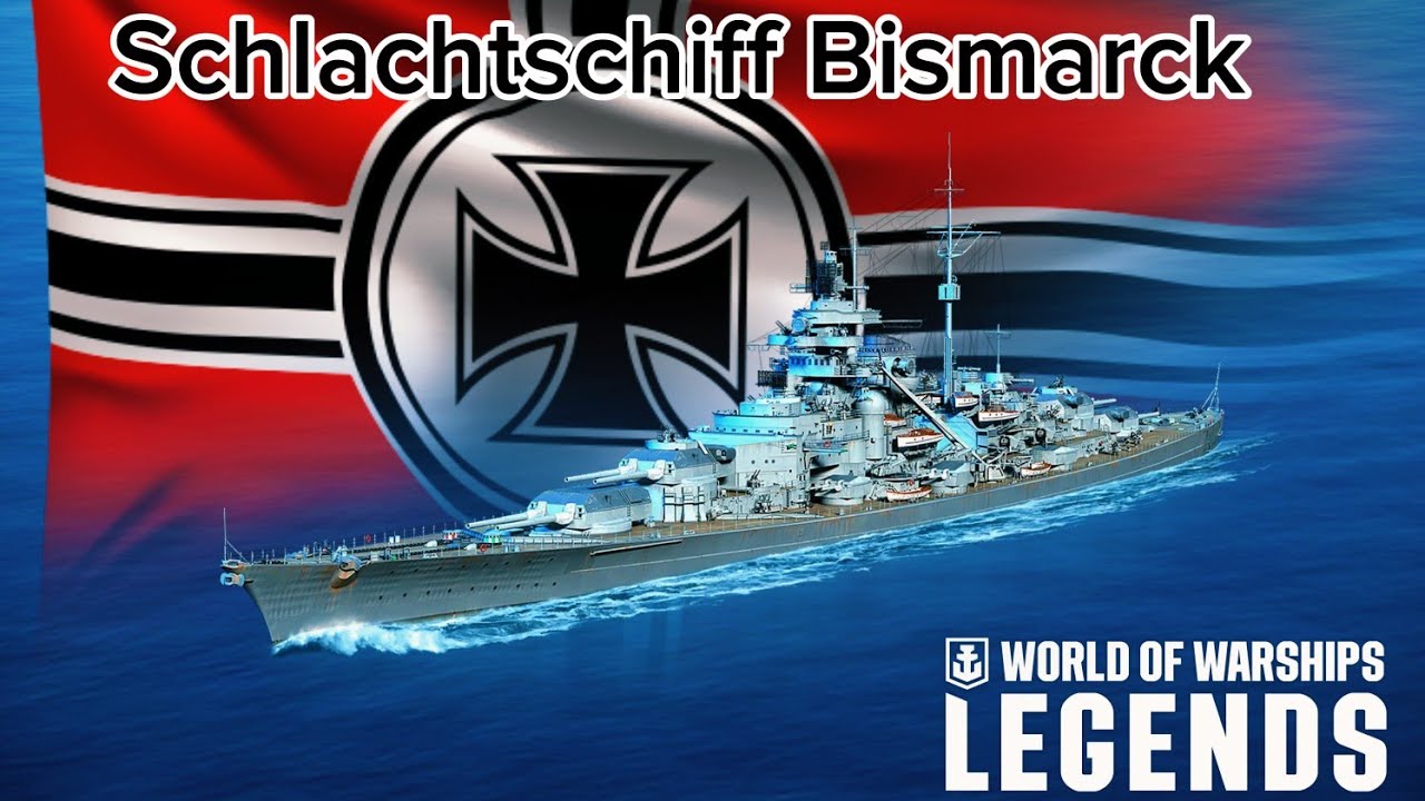 Schlachtschiff Bismarck | World of Warships Legends | Let's Play