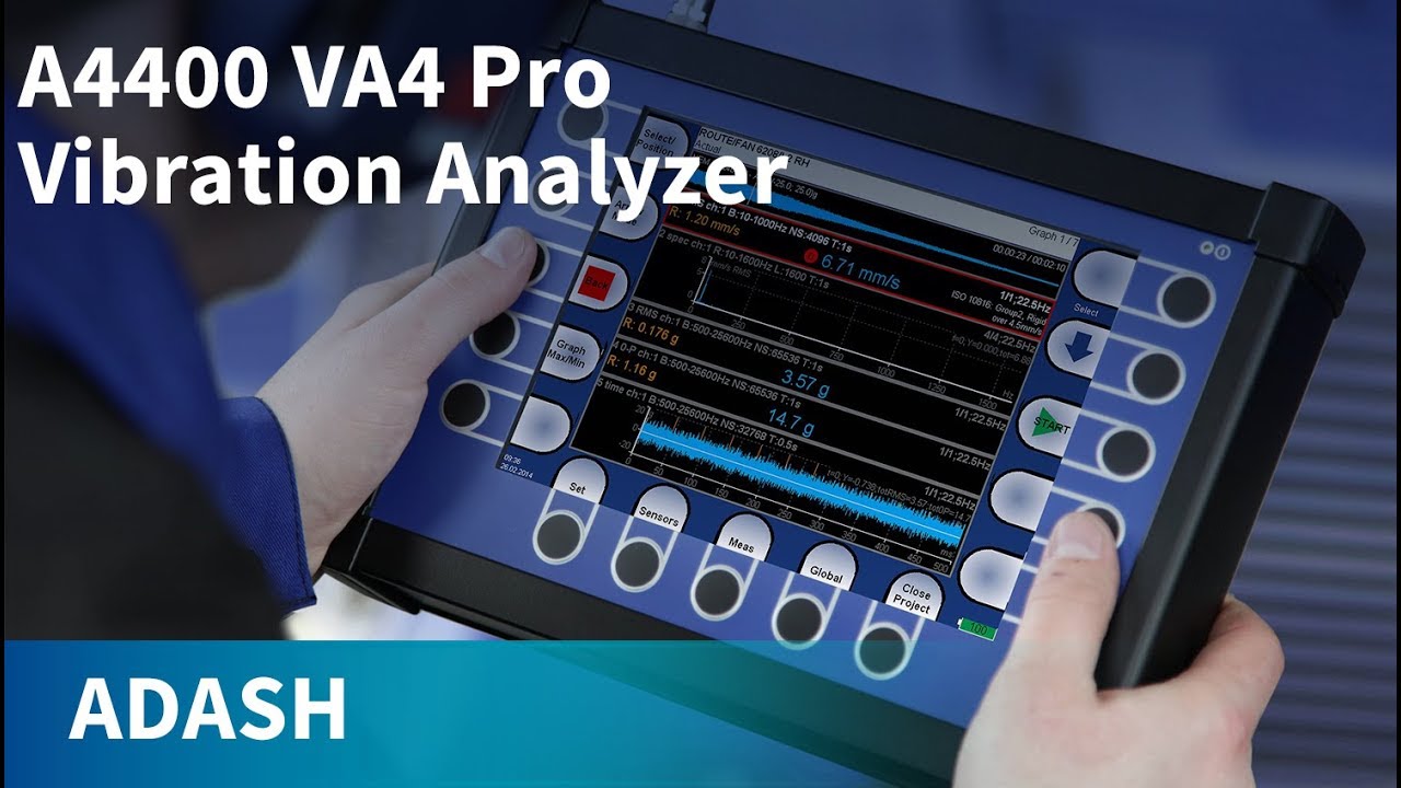 Adash A4400 VA4 Pro - Vibration Analyzer (EN)