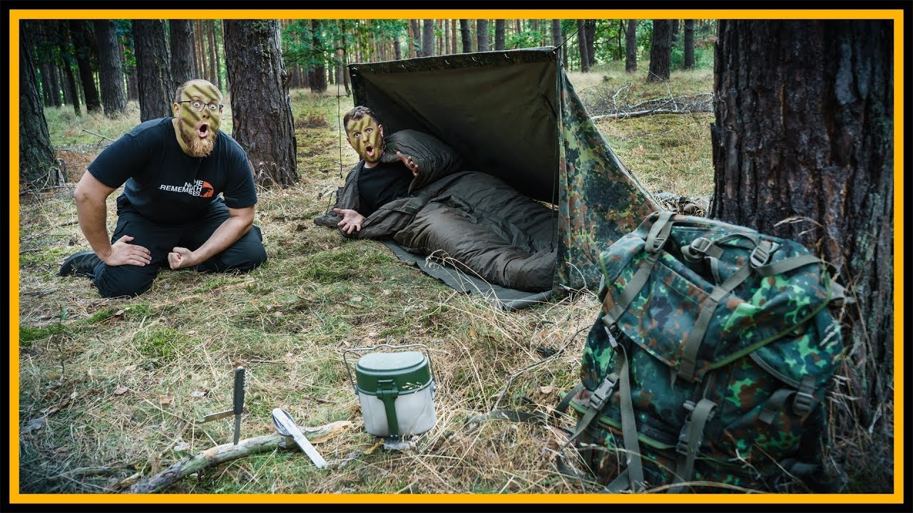 Günstige Bushcraftausrüstung von der Bundeswehr - Outdoor Bushcraft Survival