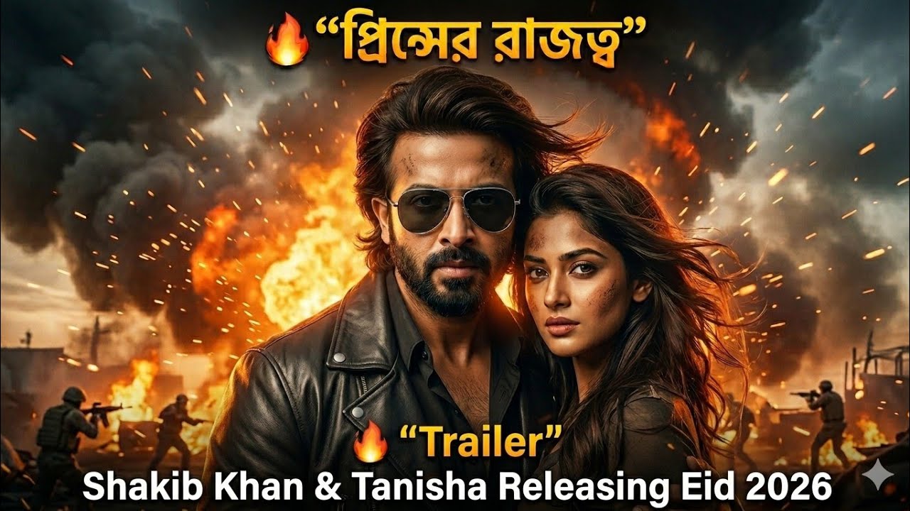 Prince 👑 Official Trailer | প্রিন্স | Shakib Khan & Tanisha | Bangla Action Movie | The Reply King 
