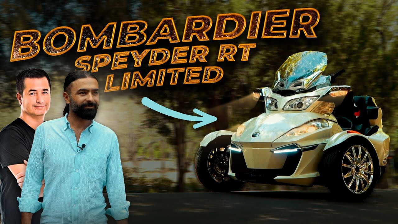 Acun Ilıcalı'nın Motosikletini Test Ettik İnceledik!(CAN-AM SPYDER RT LIMITED)