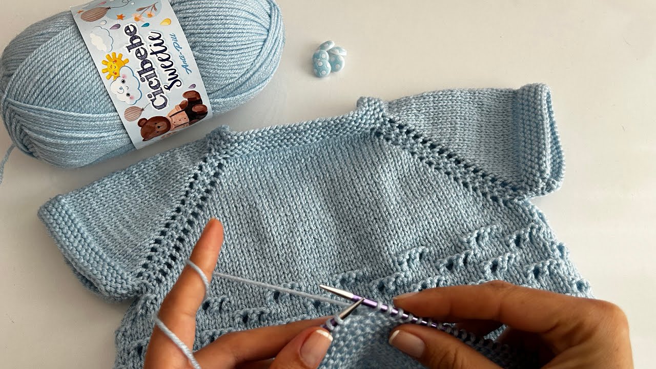 1 TUMAKTAN 1 BEBEK YELEĞİ🦋Yapımı kolay baştan sona bebek yeleği anlatımı🦋#crochet #knitting