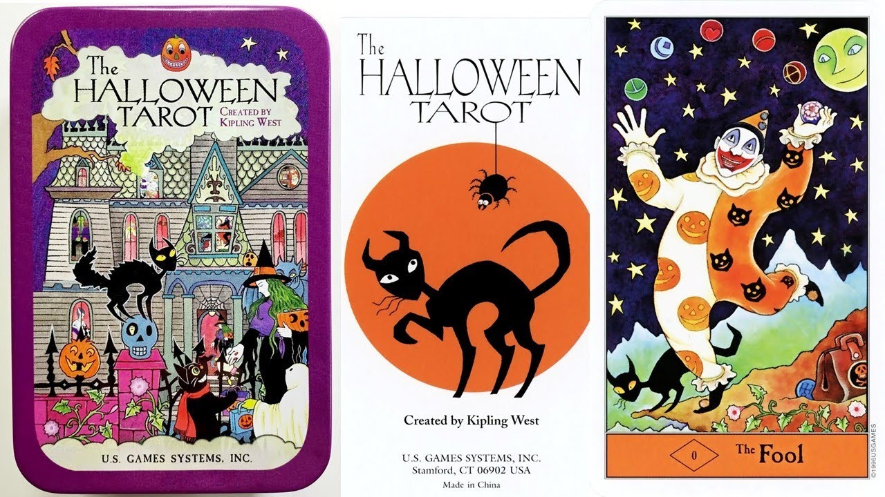 HALLOWEEN Tarot - full flip through