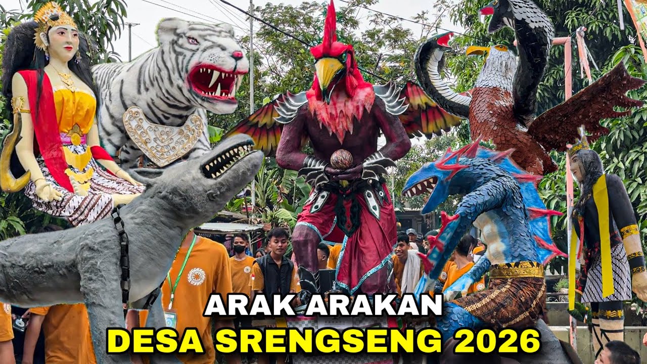 Arak arakan Desa SRENGSENG 2026 ❗️ Krangkeng Indramayu
