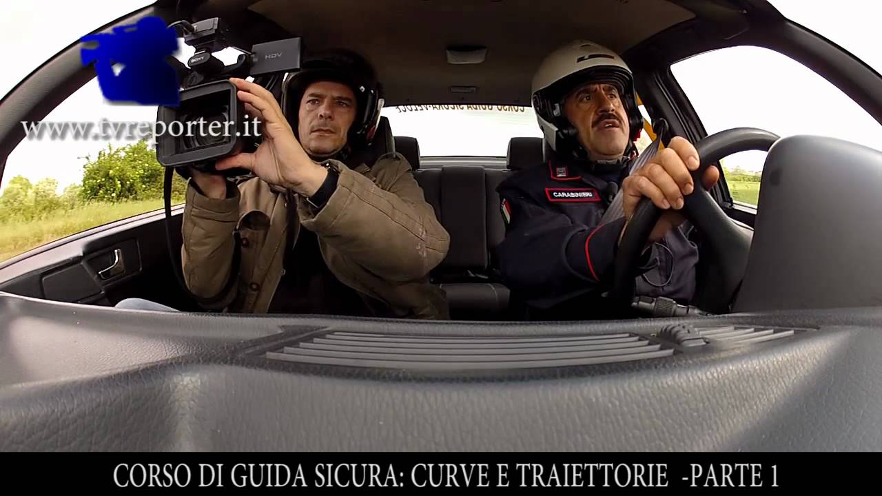 CORSO GUIDA SICURA: CURVE E TRAIETTORIE  -PARTE 1-