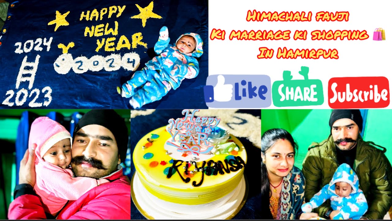 || Dugu ka first 🆕 year 🥳celebration ||@Golu_Himachali ki marriage ki shopping 🛍️ in Hamirpur||