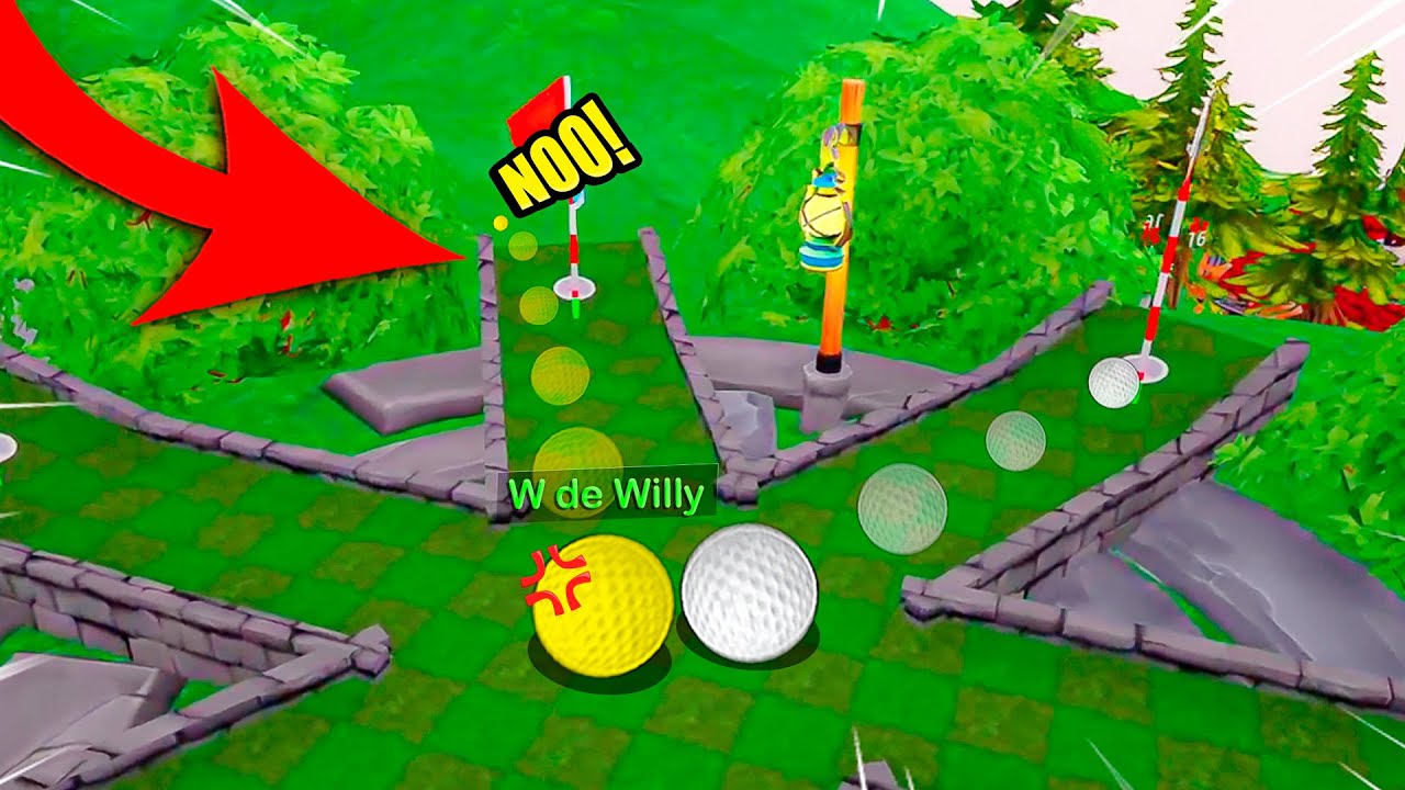 GOLF IT! MI INCREÍBLE HABILIDAD HACE ENFADAR A WILLY JAJA!