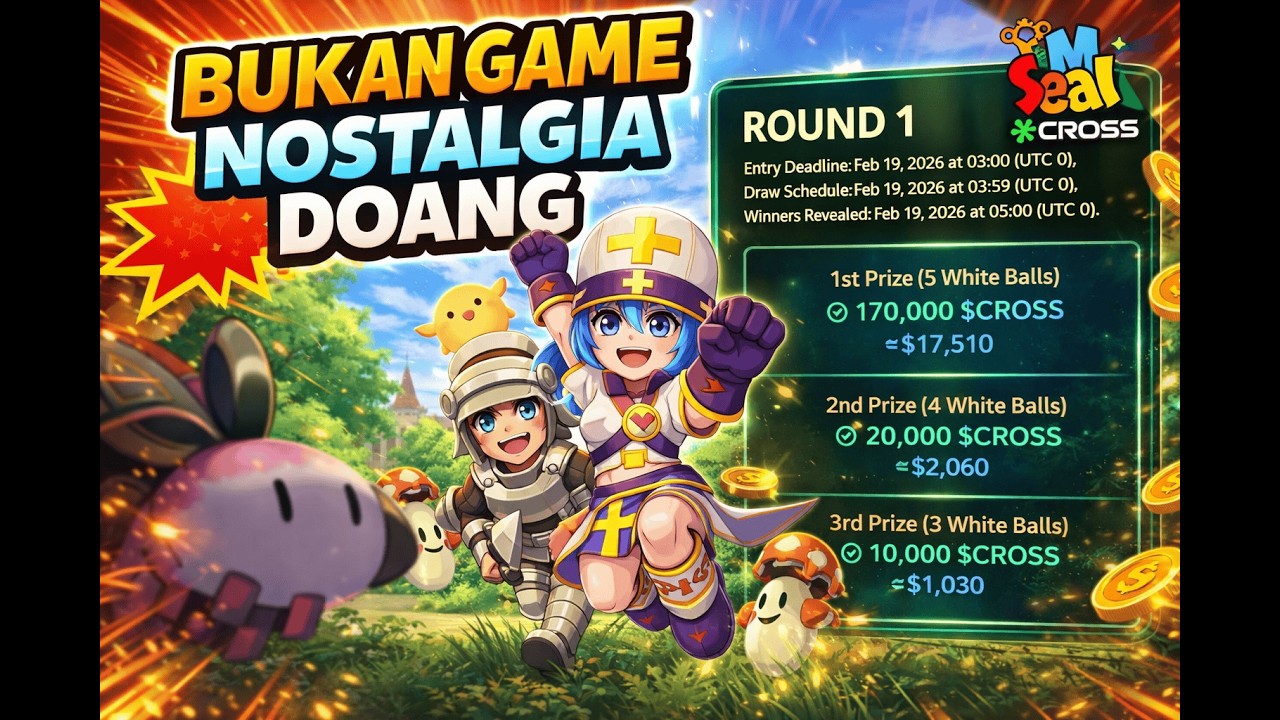AKHIRNYA PRE-REGIST,PASTI CUAN⁉️TIPS PEMULA WEB3⁉️ NOSTALGIA DI SEAL M CROSS 