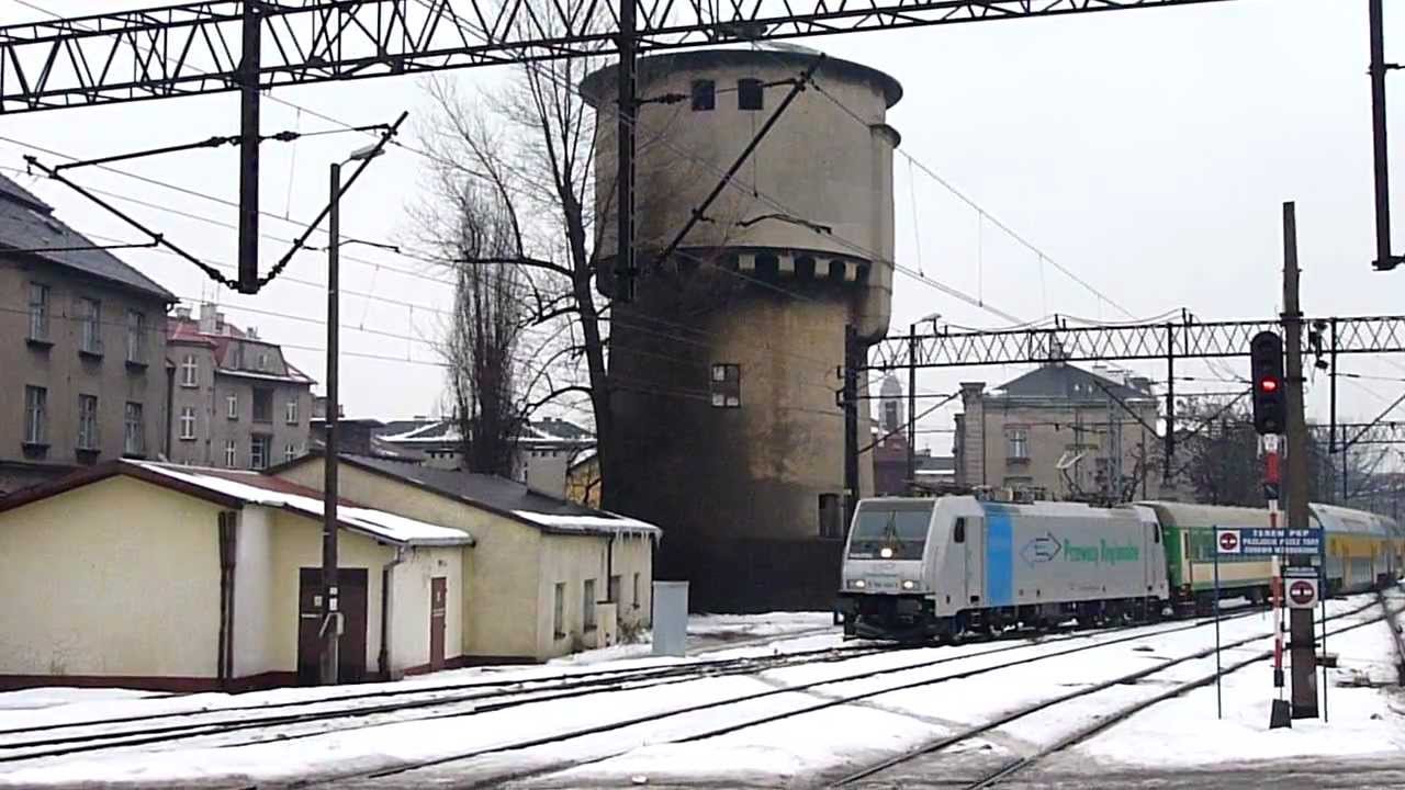 Bombardier E186 145-9 z interREGIO Rzesz&oacute;w - Warszawa