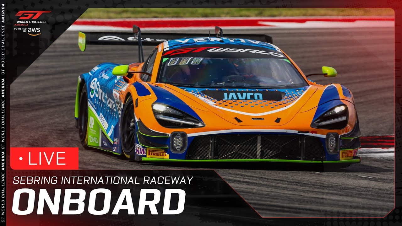 LIVE | OB CAR 88 | Qualifying | Sebring Int'l Raceway | GT World Challenge America pwd by AWS 2025