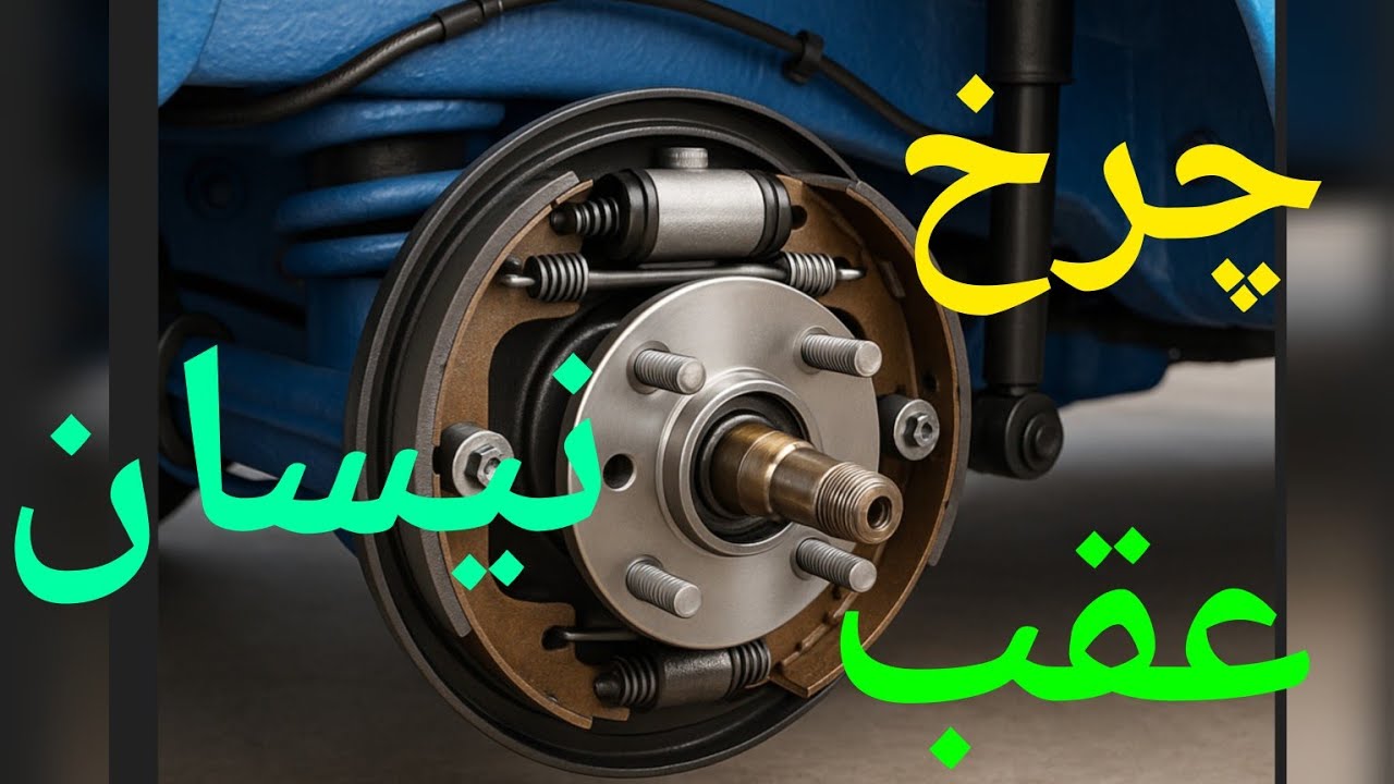 :🛠️ آموزش حرفه‌ای سرویس کامل محور عقب نیسان آبی |توپی، کاسه‌نمد، لنت + نکات فنی مکانیکی#ترند #پژو405