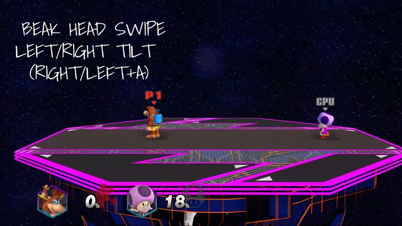 PROJECT M EX REMIX 0.95 BANJO KAZOOIE.. MOVESET SHOWCASE