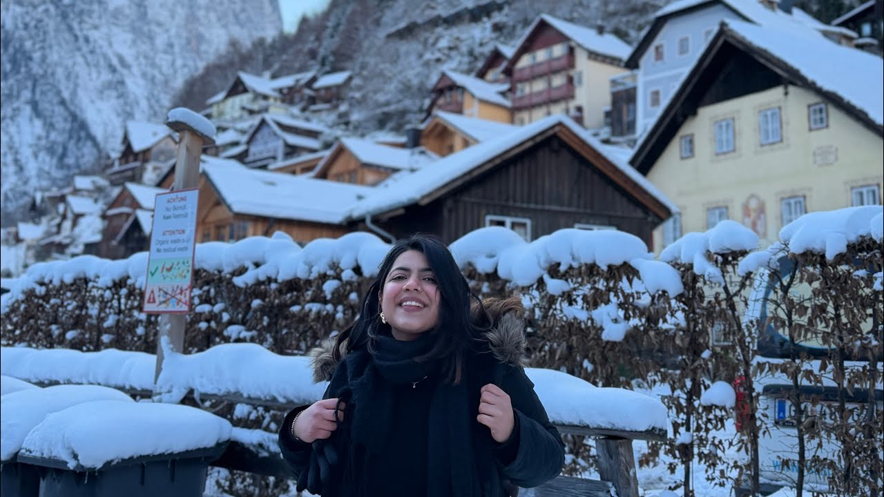 Taking you to a real-life postcard village in Europe 🏔️✨ | (My Comeback Vlog in Hallstatt 🇦🇹💛)