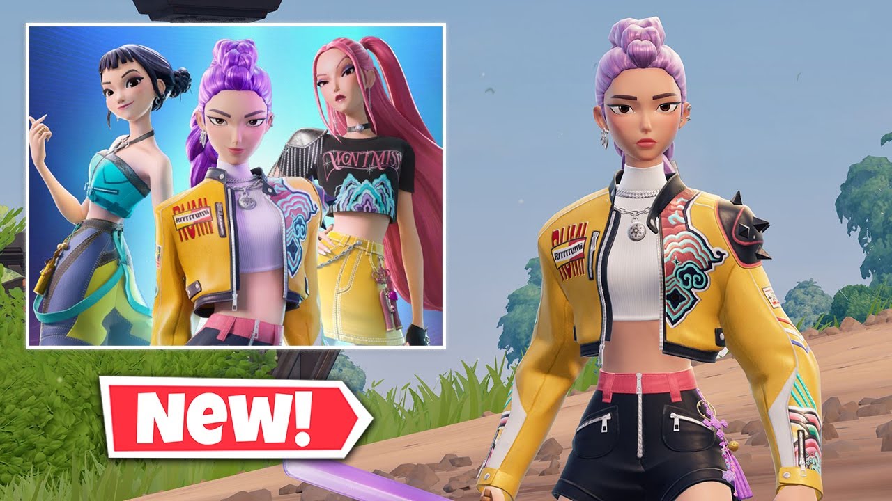 НОВЫЙ игровой процесс KPOP DEMON HUNTERS в Fortnite!