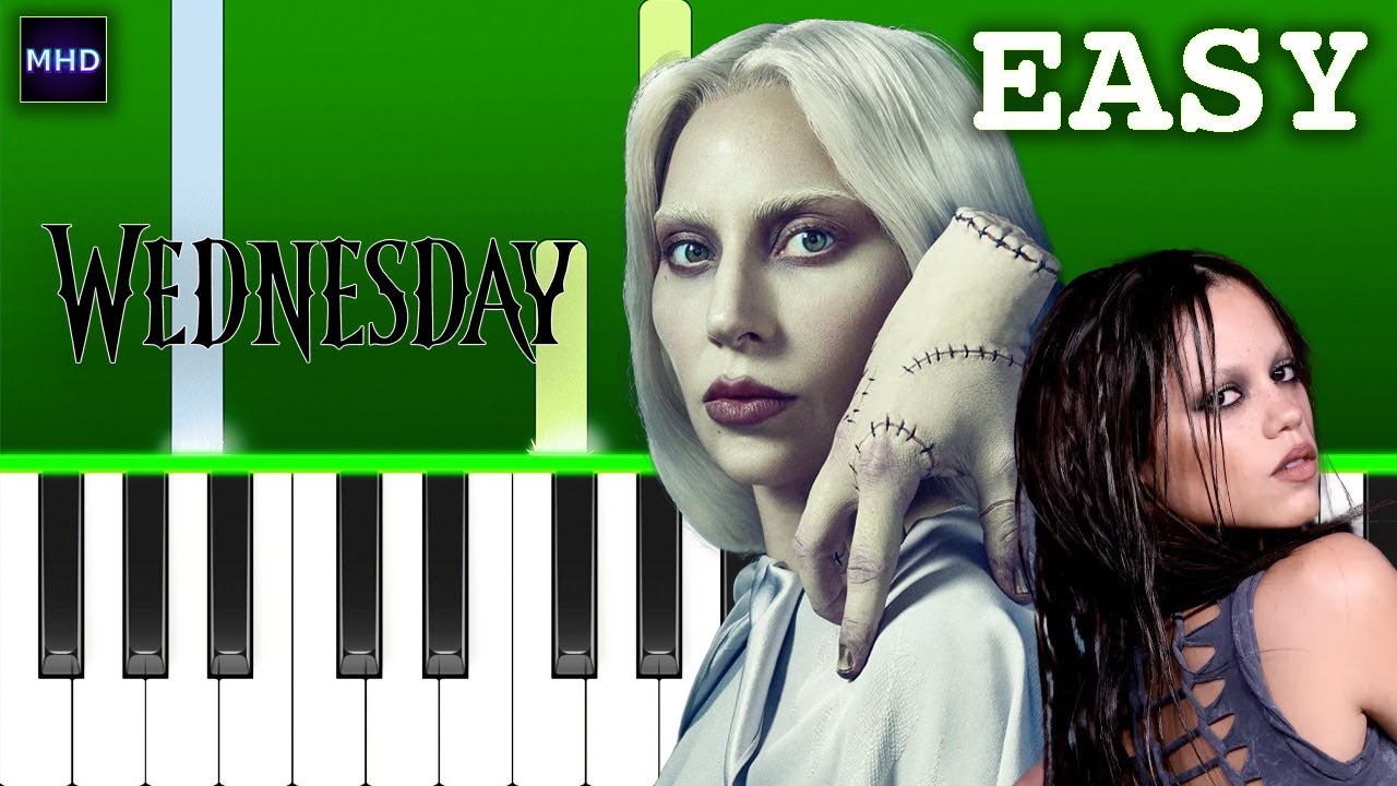 Lady Gaga - The Dead Dance (from Wednesday Season 2) - Piano Tutorial
