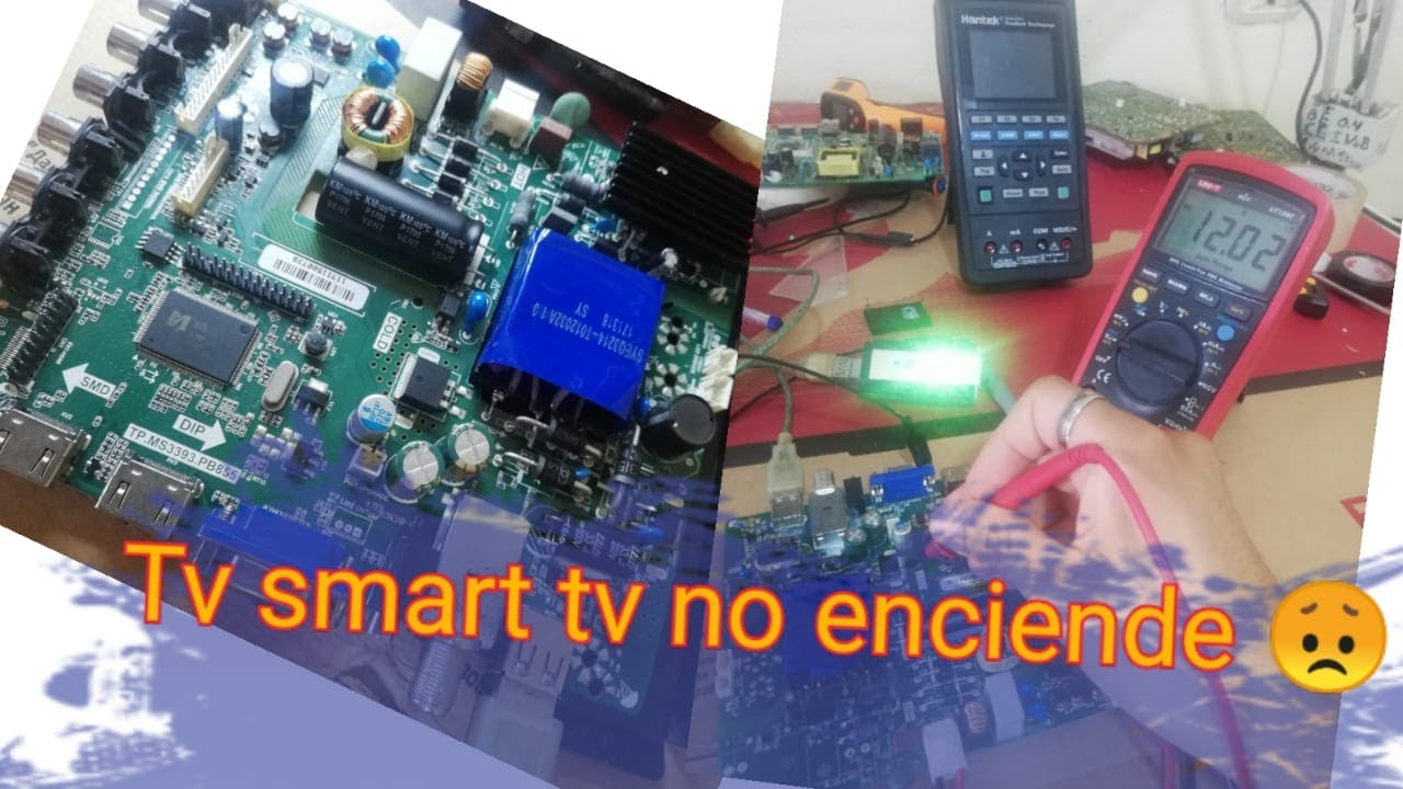 Reparación de tarjeta Smart Tv Chino 🤖- Tv Smart tv chino no enciende😔...Rca-JVC-Challenger-Hisense🤖