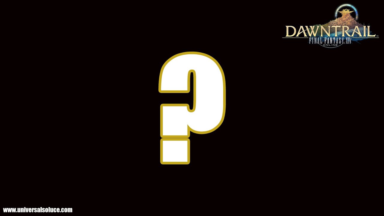 Final Fantasy XIV 7.4 - Donjon : Le Sillage brumeux