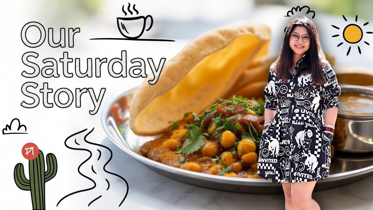 Saturday Morning with Us : Bribing My Husband With Chole Bhature | Yeh Safar Hamara Hai