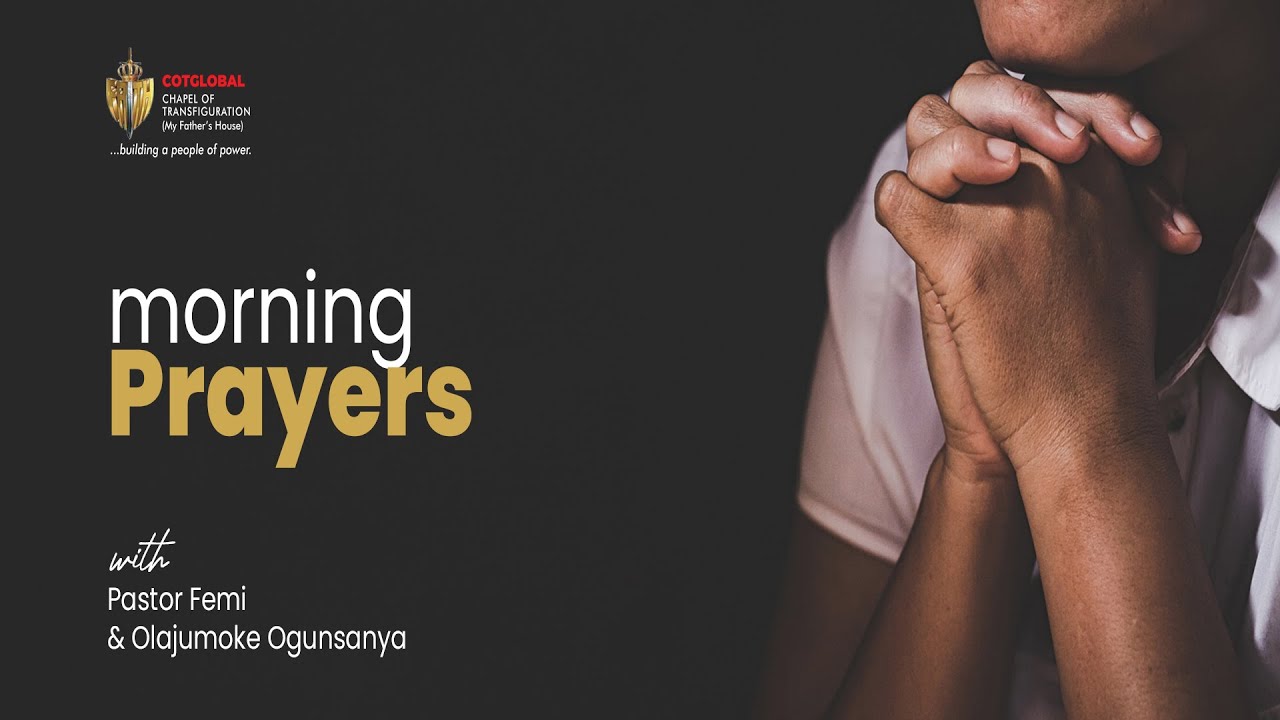 Breakthrough Morning Prayer (BMP) |  4th September 2023 | Pastor Femi & Olajumoke Ogunsanya