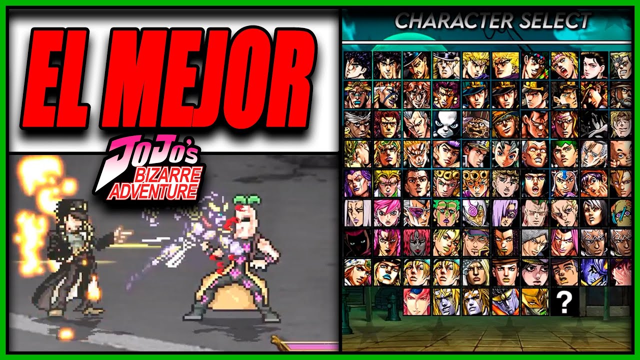 El MEJOR mugen de JOJO'S para PC