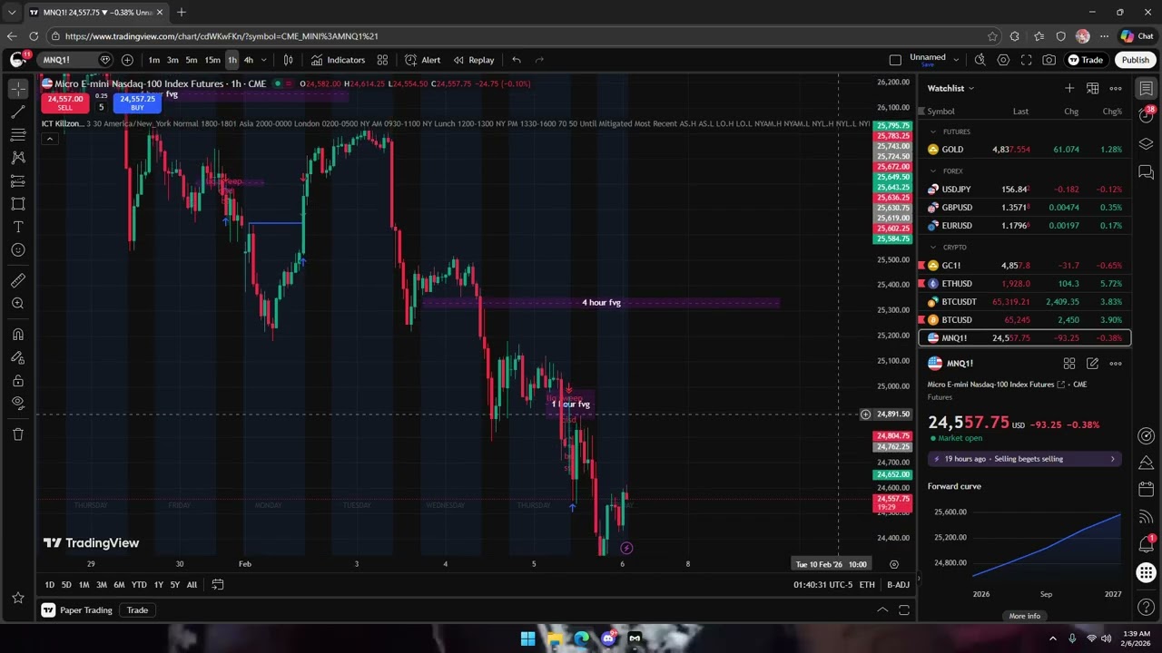nq trade recap 2/5/26