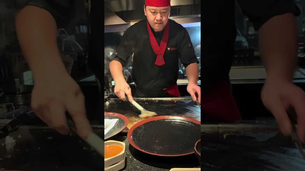Come with me to a hibachi restaurant! It’s my brothers b-day