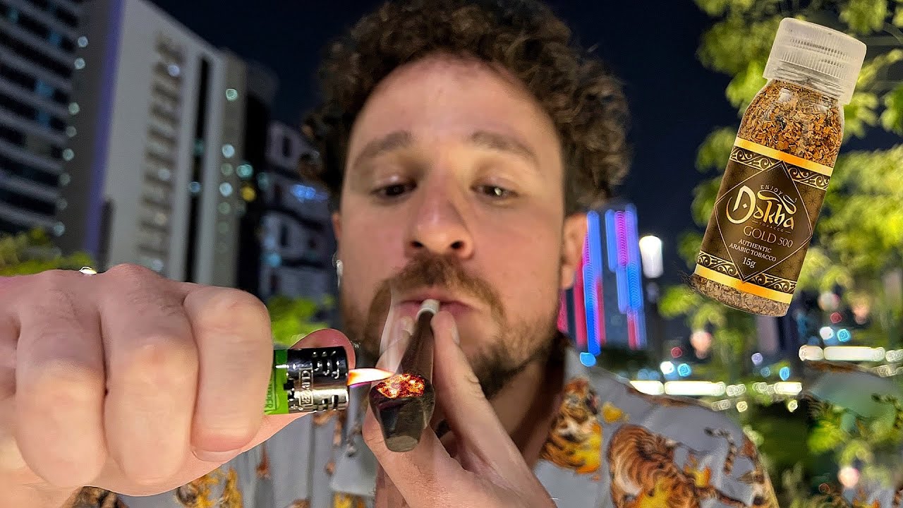 Probando el adictivo y fuerte tabaco de los &aacute;rabes | &iquest;Qu&eacute; se siente?