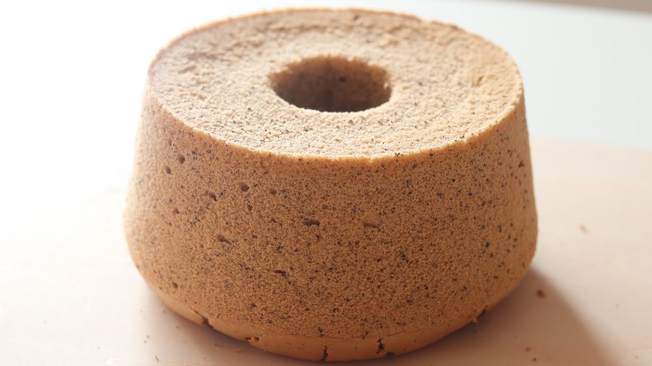 しっとりふわふわ♡米粉の紅茶シフォンケーキの作り方／Fluffy Tea Chiffon Cake recipe
