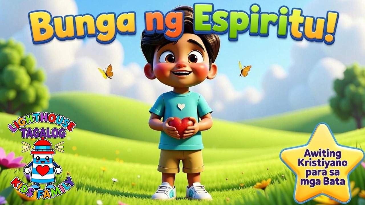 Bunga ng Espiritu (Galacia 5:22–23) | Kristiyanong Awit ng Bata | Lighthouse Kids Family– Tagalog