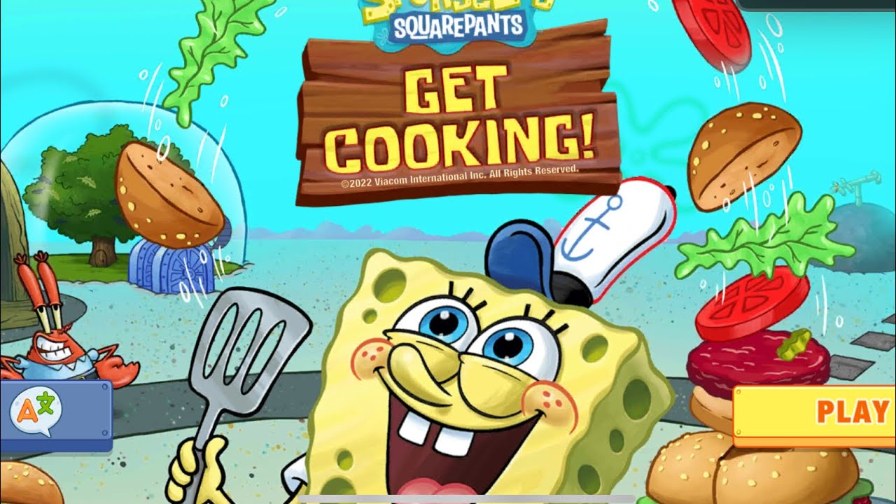 Spongebob Squarepants get Cooking!
