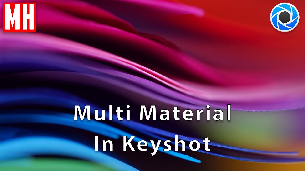 Multi Material in Keyshot 9.0 Pro