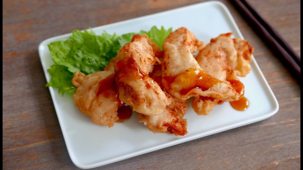 Tempura de Poulet | Recette Japonaise | wa's Cuisine | チキン天ぷら