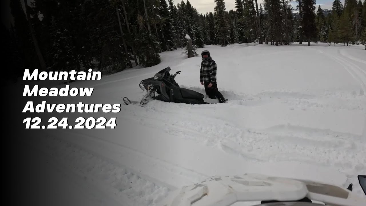 Mountain Meadow Snowmobile Adventure with Ethan, 12.24.2024