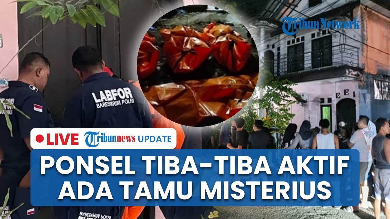 🔴LIVE: Fakta sebelum Keluarga Sahroni Ditemukan Terkubur di Halaman Rumah, HP Tiba-tiba Aktif