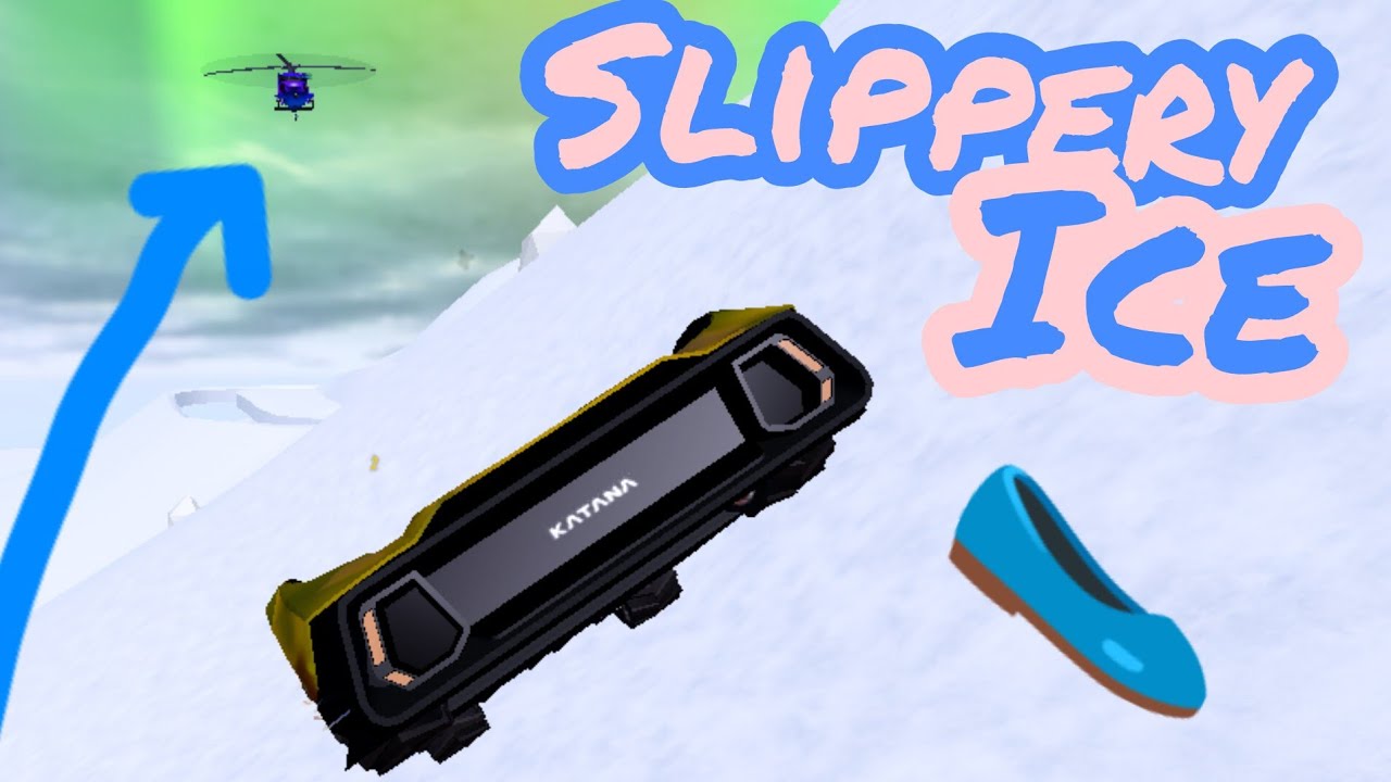 Slippery Ice trying to mess me around ROBLOX Jailbreak