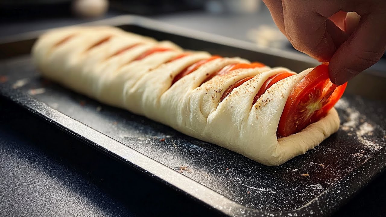 Die leckerste Vorspeise der Welt in nur 5 Minuten! Ich habe diesen Trick in einem Restaurant gesehen