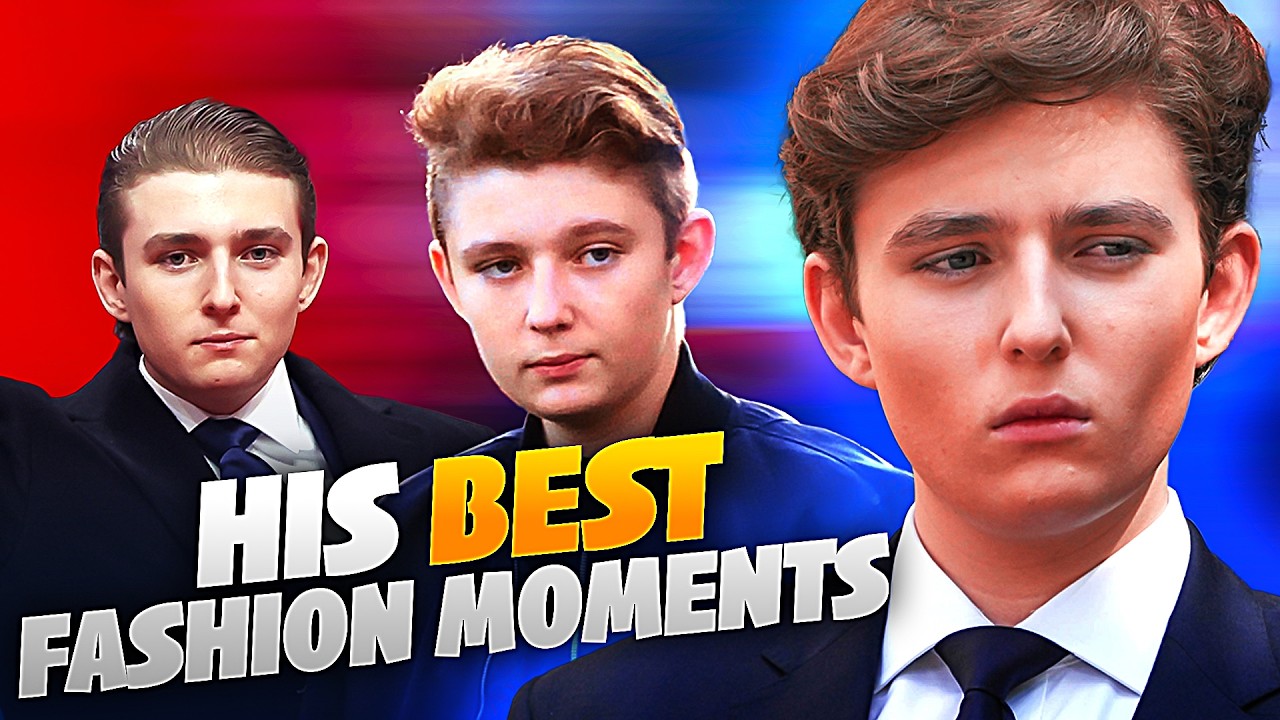 Barron Trump's Best Fashion Moments That Had Heads Turning