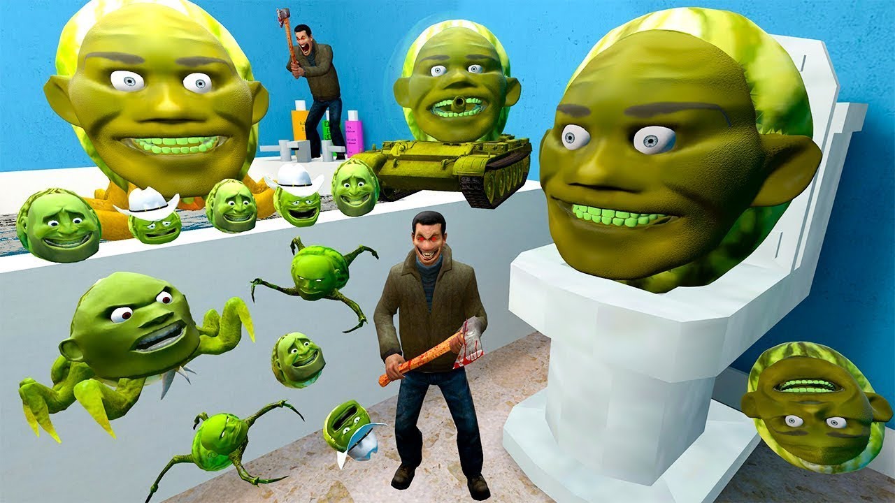 NEW LIN GANG SNAKE MUTANT VS ALL NEW ITALIAN AI BRAINROT MEMES! - Garry's Mod
