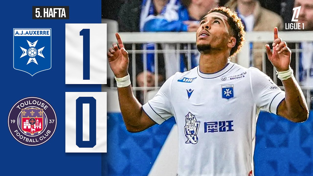 Auxerre (1-0) Toulouse | 5. Hafta MAÇ ÖZETİ | Ligue 1 McDonald's - 2025/26