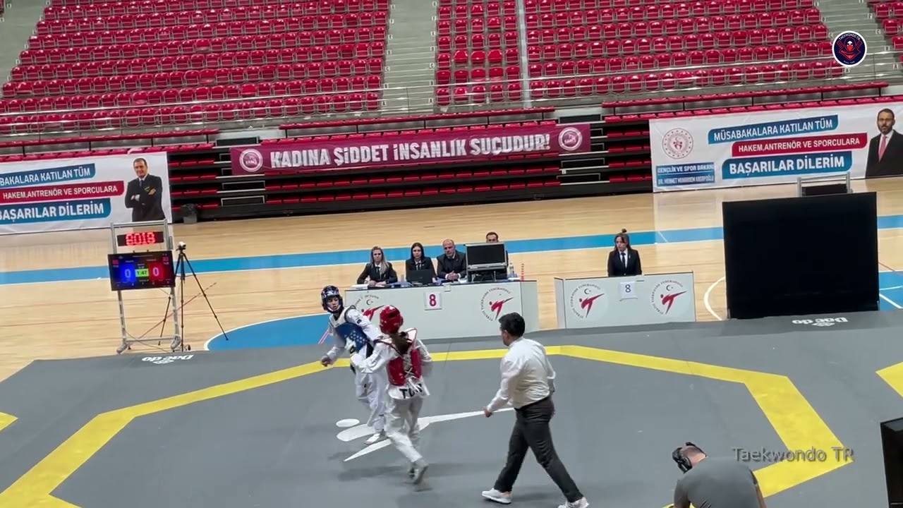 Elif Sude Akgül ( Ankara ) vs Zeynep Taşkın ( Çanakkale ) - 49 kg Female Semifinal - Konya - 2023