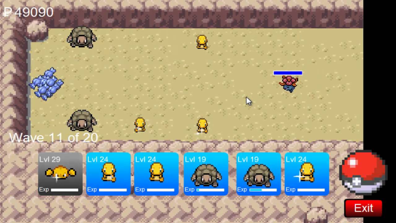 Pokemon Tower Defense #17 Challenge Mode 3, Mt Moon (How to beat)