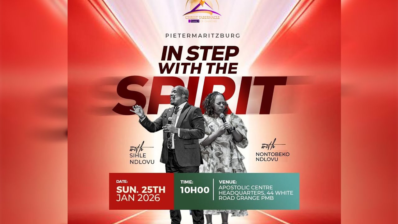 In Step With The Spirit | Apostle Mafu