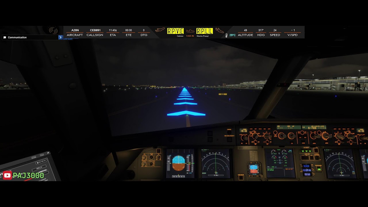 [MSFS2024] Airbus A320neo RPVE to RPLL | Thrustmaster