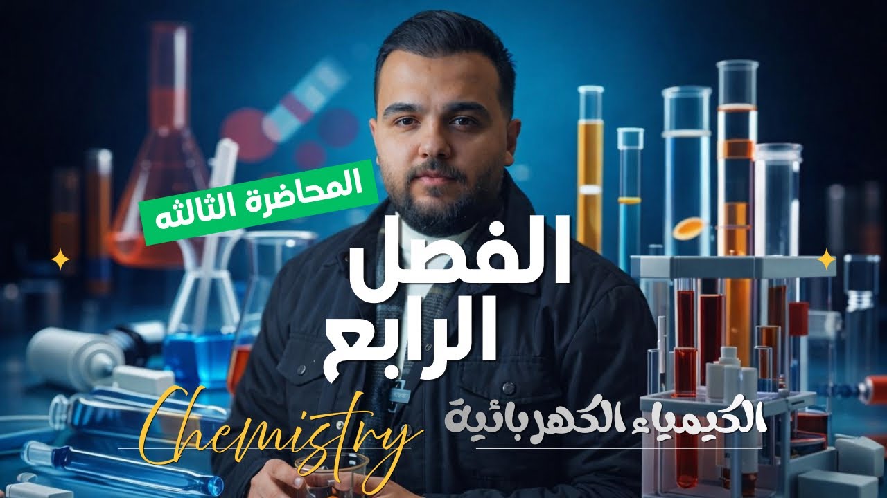 كيمياء السادس العلمي | الفصل الرابع | المحاضرة 3 ( العوامل المؤكسده و المختزله ) | 2026