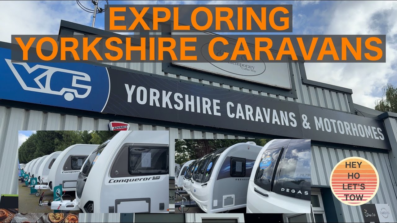 Старые и новые караваны в Yorkshire Caravans