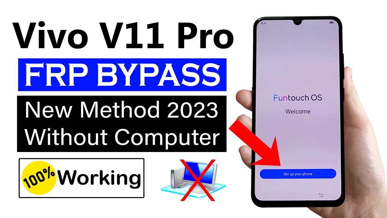 Vivo V11 Pro Gmail Account Remove 🚀100% Working Trick (Without Computer)