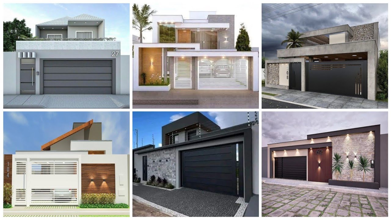 VEJA 41 IDÉIAS DE FACHADAS MODERNAS / 41   wall facades !