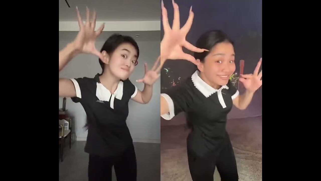 Fengbao & Fan Duet Birds' Dance Finger Dance Challenge Goes Viral!  Original vs Imitation One