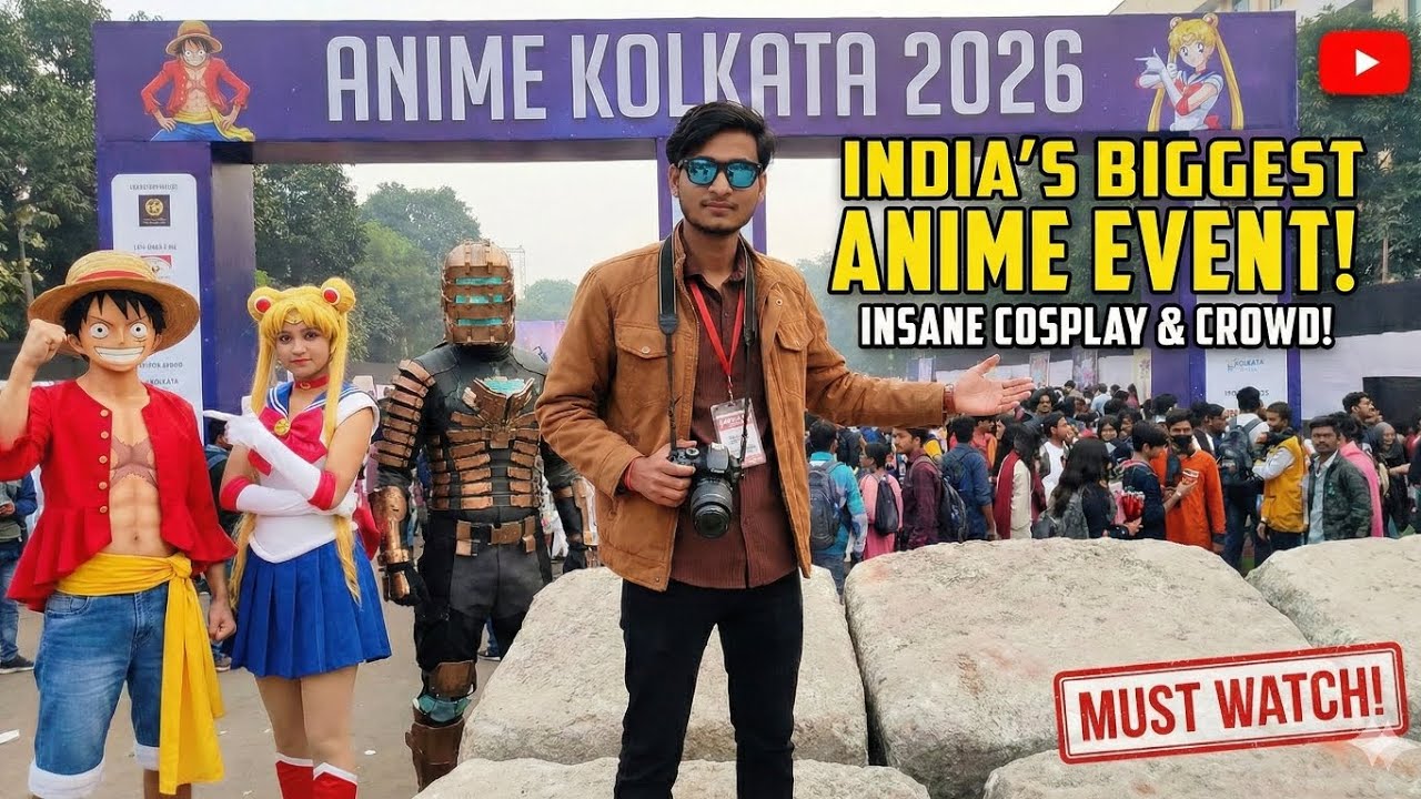 You Won't Believe This Is In INDIA! 🇯🇵🔥 Anime India Kolkata 2026 [INSANE EXPERIENCE] 🤯 #anime