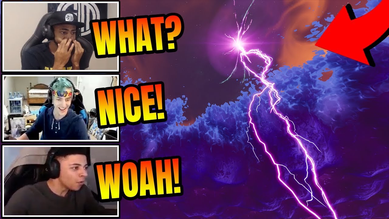 STREAMERS REACT TO *MYSTERY RIFT LIGHTNING!*